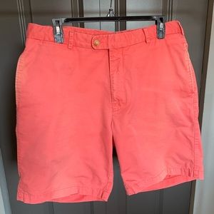 Peter Millar vintage twill flat front shorts 35